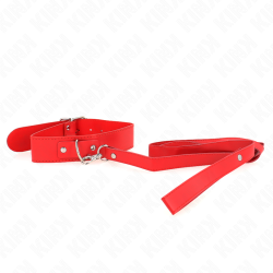 collier avec ceinture 116 cm bracelet rojo ajustable 32-50 cm x 8 cm