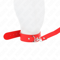 collier avec ceinture 116 cm bracelet rojo ajustable 32-50 cm x 8 cm