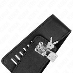 collier avec ceinture 116 cm modèle 2 réglable 36-43 cm x 5 cm