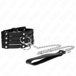 collier avec ceinture 65 cm sub style ajustable 35-51 cm x 7 cm