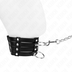collier avec ceinture 65 cm sub style ajustable 35-51 cm x 7 cm