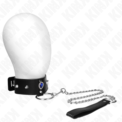 collier 65 cm avec bracelet avec diamants bleu ajustable 36-43 cm x 5 cm