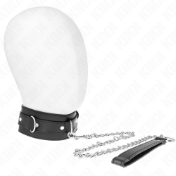 collier avec ceinture 65 cm avec sangle noir 54 x 4,5 cm