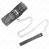 collier avec bracelet 65 cm boucles argent réglables 33-46 cm x 5,5 cm