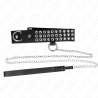 collier avec bracelet 65 cm avec brillant réglable 37-42 cm x 5,3 cm