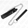 collier motif serpent avec laisse 65 cm