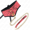 collier modèle scandale avec bracelet dentelle 75 cm 44 x 10 cm