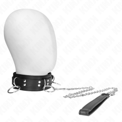 collier esclavage 3 anneaux avec sangle 80 cm 53 x 5 cm