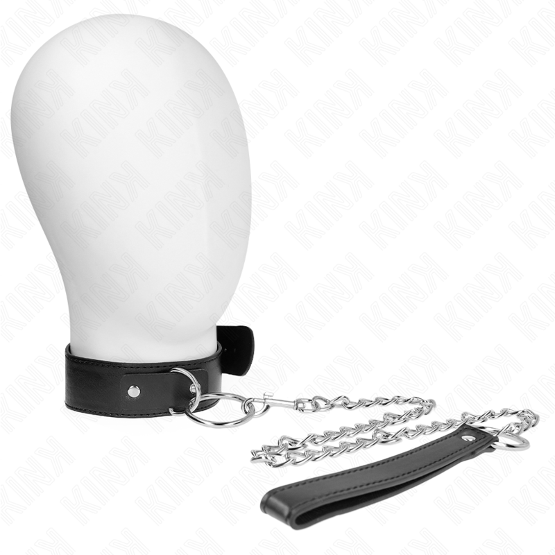 collier modèle basic avec laisse modèle 4 réglable 36-43 cm