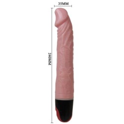 vibrateur de multivitesses 21.5 cm rose