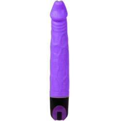 vibrateur de multivitesses 21.5 cm violet
