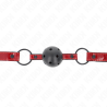 boule en cuir brillant 4,5 cm bag 63,5 x 2 cm ajustable 41 x 59 cm