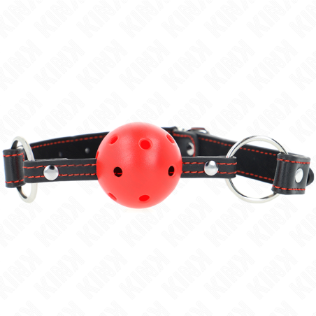 bâton creux dur rouge modèle 2 65 x 2,5 cm