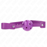 balle respirant violet 4,5 cmgag 65 x 2,5 cm