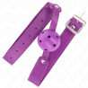 balle respirant violet 4,5 cmgag 65 x 2,5 cm