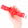 balle respirante rouge 4,5 cm bag 65 x 2,5 cm
