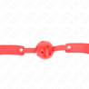 balle respirante rouge 4,5 cm bag 65 x 2,5 cm