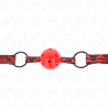 boule motif diamant 4,5 cm gag modèle 1 64,5 cm réglable 42-60 cm
