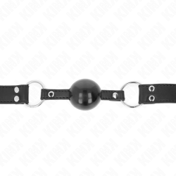 bâton bille souple et solide 4 cm avec sangle en cuir 62 x 2,5 cm réglable 42-58 cm