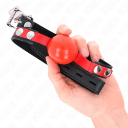 balle tpe souple 4 cm gag modèle 4 60 x 2 cm réglable 37-52 cm