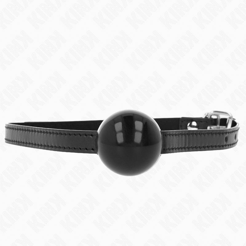 balle solide simple noire 4 cm bag 65 x 1,5 cm