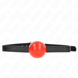 balle solide simple rouge 4 cm bag 65 x 1,5 cm