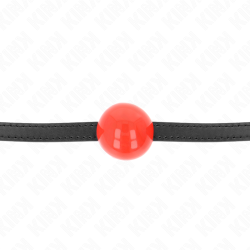 balle solide simple rouge 4 cm bag 65 x 1,5 cm