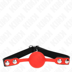 boule silicone rouge 4 cm bag 60 x 2 cm