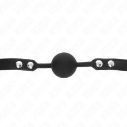 boule en silicone 4 cm gag modèle 1 60 x 2 cm