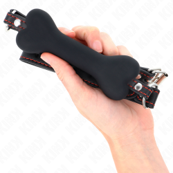 bâton noir os 12 cm 63 x 2 cm