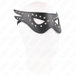 masque sexy en cuirette modèle 2 27 x 13 cm