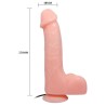 vibrateur réaliste naturel barbara 22 cm