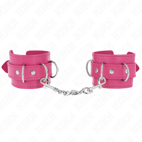3 appareils-poignets ajustables rose 17,5-25 cm x 6 cm