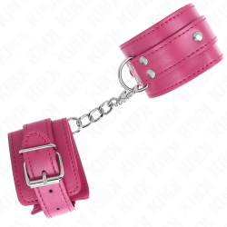 3 appareils-poignets ajustables rose 17,5-25 cm x 6 cm