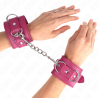 3 appareils-poignets ajustables rose 17,5-25 cm x 6 cm