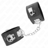 appui-poignets multipositions avec fermeture par cadenas noir ajustable 16-23 cm x 5,5 cm