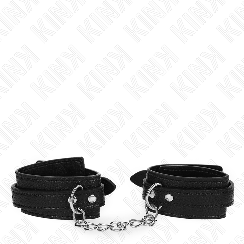 appui-poignets motif serpent noir ajustable 20-28 cm x 5,4 cm