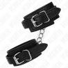 appui-poignets motif serpent noir ajustable 20-28 cm x 5,4 cm