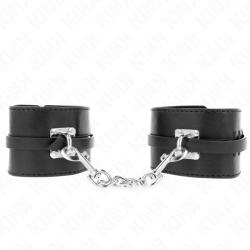 appui-poignets verrouillables deluxe noir ajustable 14,5-21 cm x 6 cm