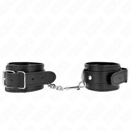 appui-poignets fins noir réglable 21-33 cm