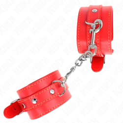 appareils-poignets fins rouge ajustables 21-33 cm