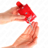 manchettes brillantes rouge ajustables 23-33 cm