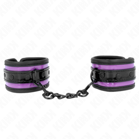 appui-poignets en néoprène violet clair ajustable 21-28 cm x 5 cm