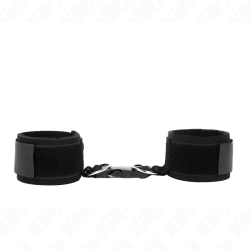 appui-poignet en néoprène à attaches et boucles noir réglable 22-34 cm
