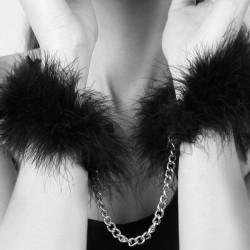 za za zu menottes plume