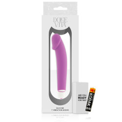 realistic purple silicone