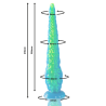 gode tentacle mince fluorescent scylla grande taille