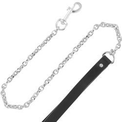 collier en cuir de haute qualité avec laisse