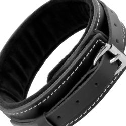 collier en cuir de haute qualité avec laisse