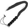 fouet de bondage fin noir